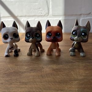 LPS Littlest Pet Shop Great Dane LOT Authentic